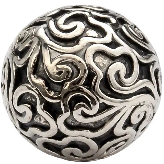 Vintage Cloud Bead · 11mm
