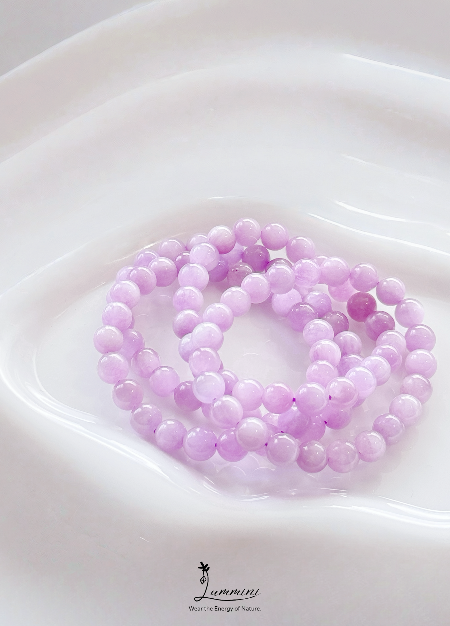 Kunzite Bracelet · Calm Love Energy · Gift Ready